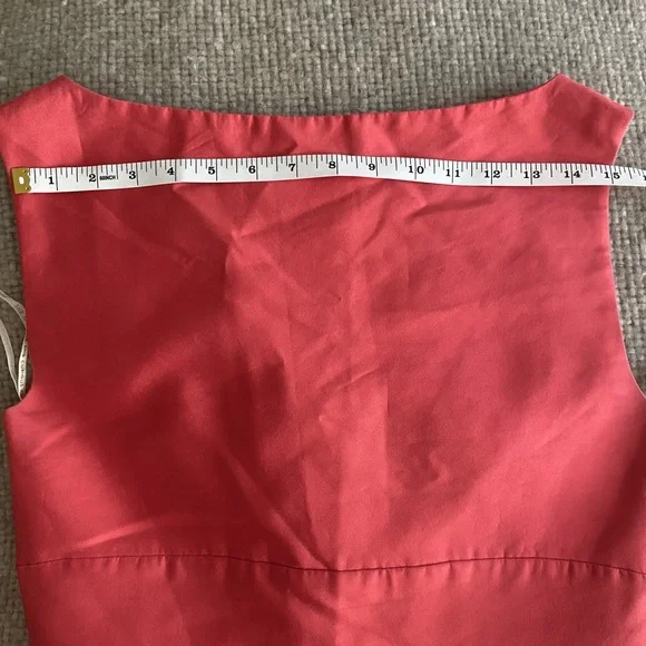 Kate Spade All That Glitters Mina Strawberry Bow Sheath Silk Dress - Picture 14 of 14